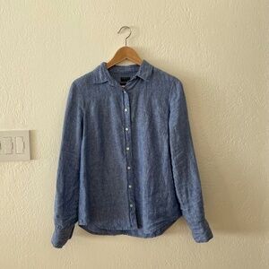 J.Crew Perfect Shirt in Baird McNutt Irish Linen